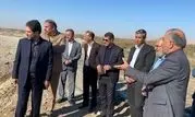 بازدید رییس سازمان مدیریت و برنامه ریزی، مدیرکل امور اقتصادی و دارایی و مدیرعامل آبفای استان ایلام از پروژه‌های آبفا در مهران

