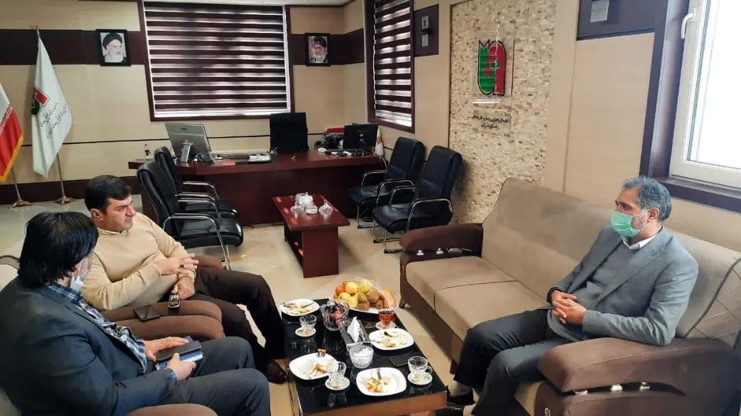 دیدارمدیر مخابرات منطقه مرکزی با مدیر کل راهداری وحمل ونقل جاده ای استان