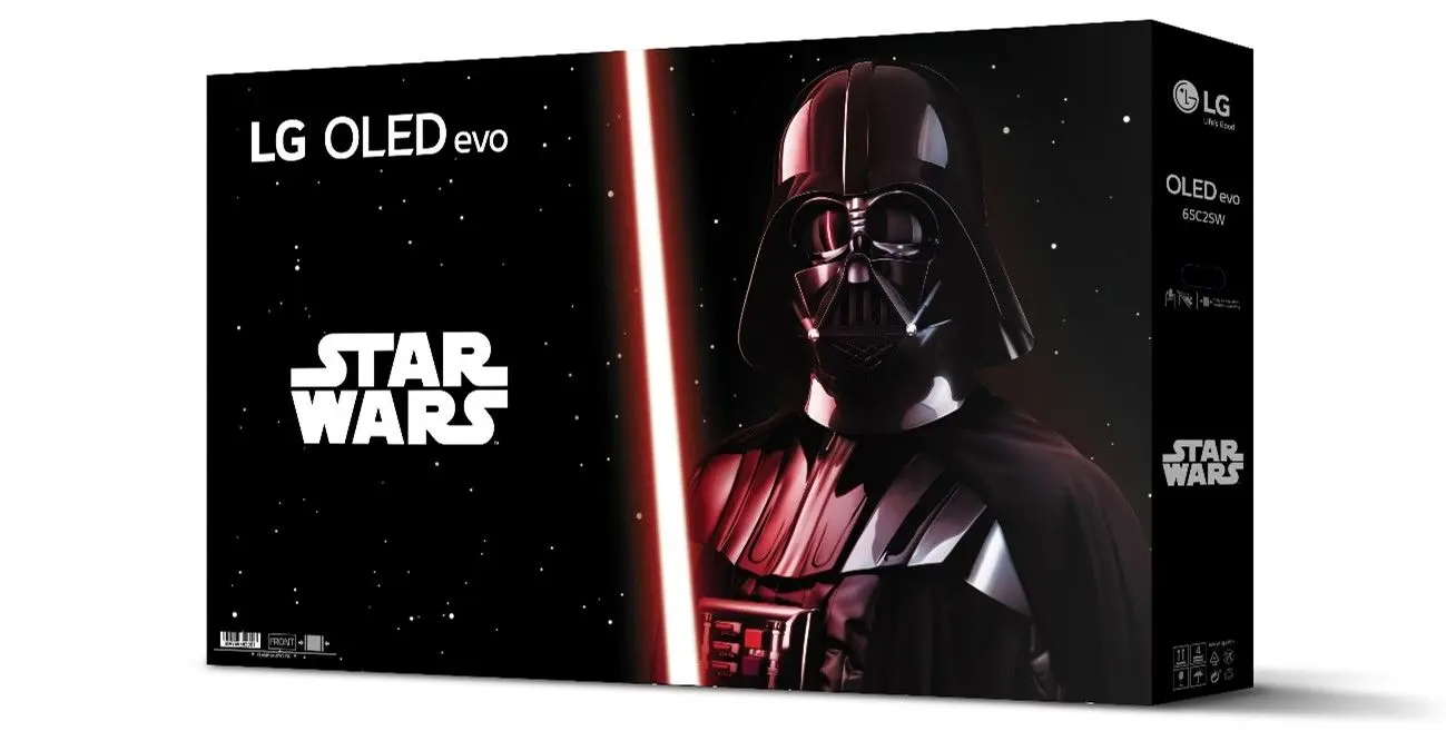 رونمایی از نسخه ویژه Star Wars تلویزیون LG OLED evo در ایالات متحده و آلمان