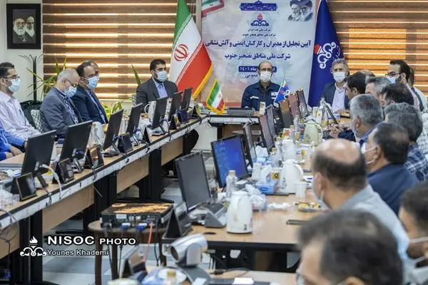 مراسم بزرگداشت روز ملی ایمنی و آتش نشانی در مناطق نفت خیز جنوب برگزار شد