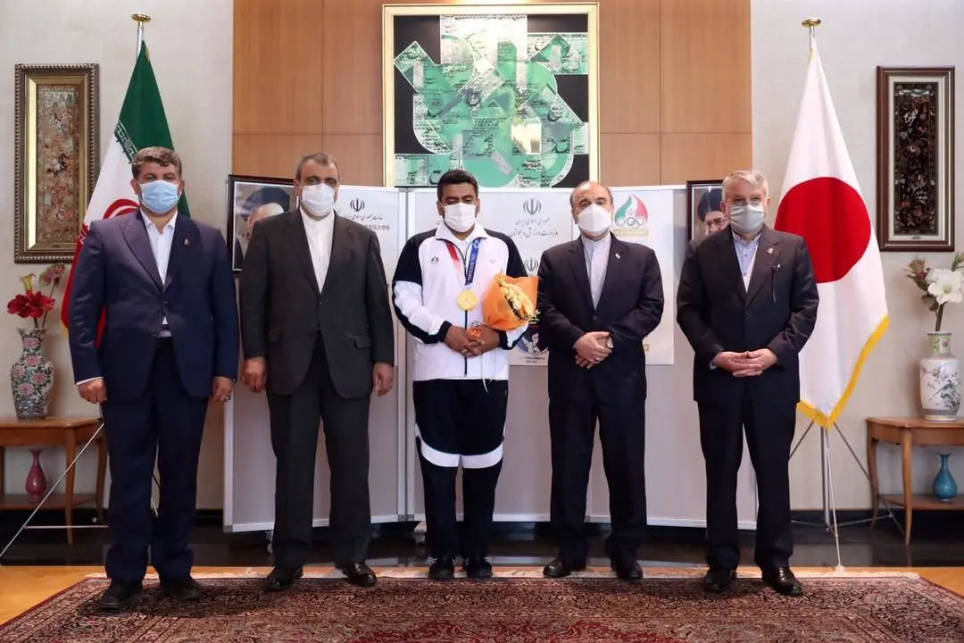 سفیر ایران از نخستین مدال آور طلایی ایران قدردانی کرد