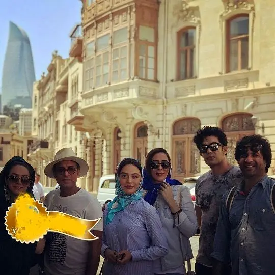 مارال فرجاد و دوستانش در خارج از کشور+عکس