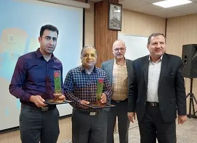 تجلیل از کارکنان فعال و نمونه مدیریت تعمیرات تجهیزات صنعتی و ماشین آلات فرآیندی