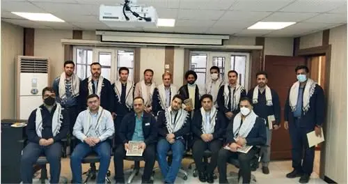 نخستین جلسه شورای پایگاه مقاومت بسیج شهید رشیدپور شرکت ایدهپردازان صنعت فولاد برگزار شد