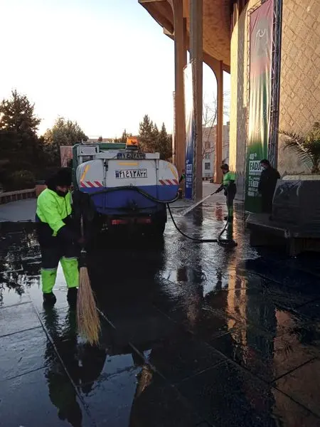 مناسب سازی فضای بصری و سیمای تئاتر شهر در بوستان دانشجو 