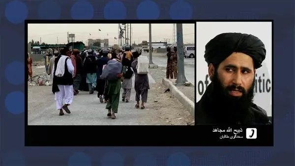 سخنگوی طالبان: با مردم و آوارگان افغانستان رفتار مناسب داریم