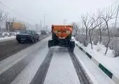 آماده باش کامل شهرداری منطقه۶ برای بارش برف