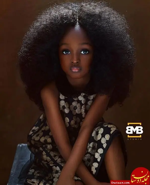 دو عکس دیدنی از زیباترین دختربچه جهان! + عکس