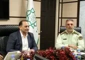 برگزاری جلسه قرارگاه ایران با مدیران انتظامی و راهور منطقه ۳

