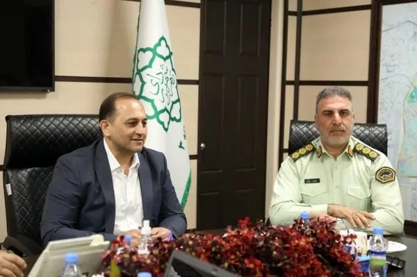 برگزاری جلسه قرارگاه ایران با مدیران انتظامی و راهور منطقه ۳

