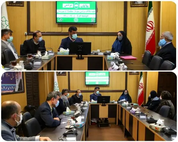 برپایی دیدار مردمی شهردار منطقه ۱۵ با شهروندان
