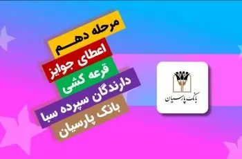 قدردانی از همراهی مشتریان؛ جوایز دهمین قرعهکشی سپرده سبای باشگاه مشتریان بانک پارسیان اهدا شد