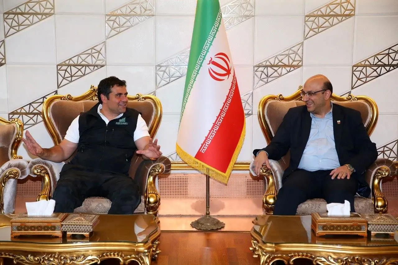 دبیرکل انجمن همبستگی ورزشی کشورهای اسلامی وارد ایران شد