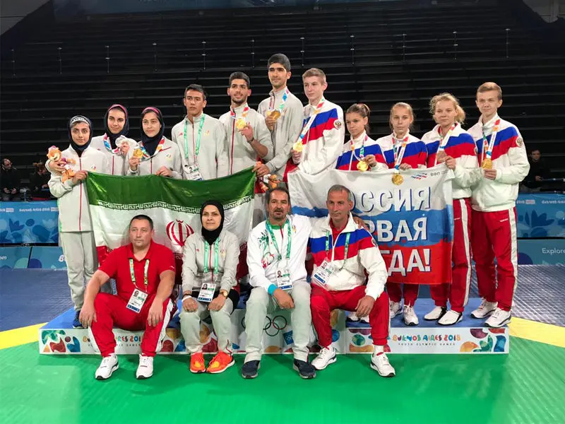 هت‌تریک طلایی تکواندوی ایران در المپیک جوانان آرژانتین