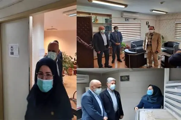 بازدید مدیرکل منابع انسانی شهرداری تهران از ساختمان اصلی معاونت فنی و عمرانی