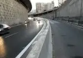 ایمن سازی نقاط حادثه خیز تقاطع بزرگراههای همت به مدرس 

