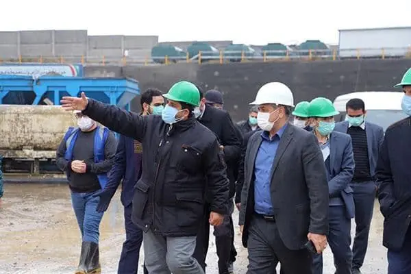 بازدید سربازرسان سازمان بازرسی کل کشور از اقدامات شرکت خاکریزآب

