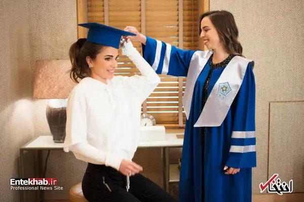 مراسم فارغ التحصیلی دختر پادشاه اردن+عکس