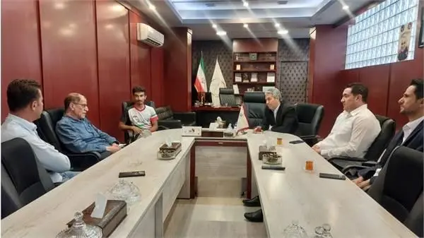 بازدید رئیس کمیته ملی المپیک از پیست دوچرخه سواری آزادی