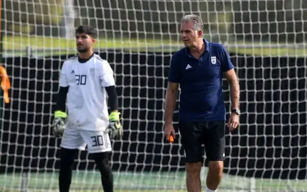 تمرین ملی پوشان در دوحه + عکس