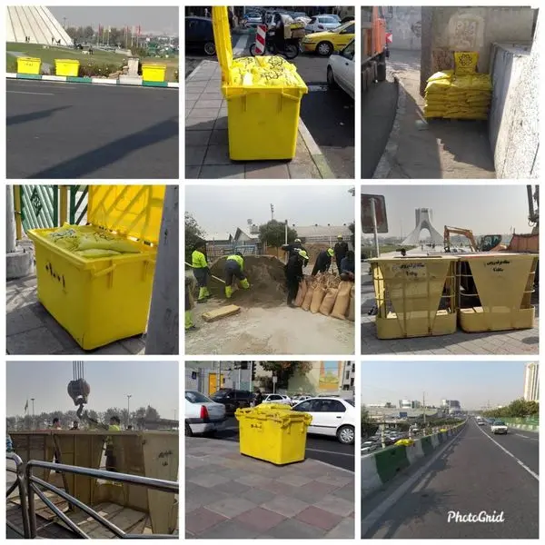 آمادگی منطقه۹ برای مقابله با سیلاب های احتمالی