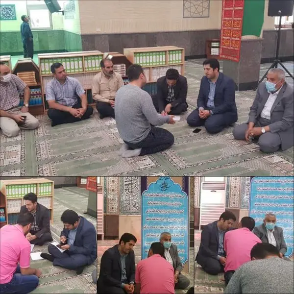 دیدار مردمی شهردار ناحیه۵ با نمازگزاران مسجد حضرت ولی عصر(عج)

