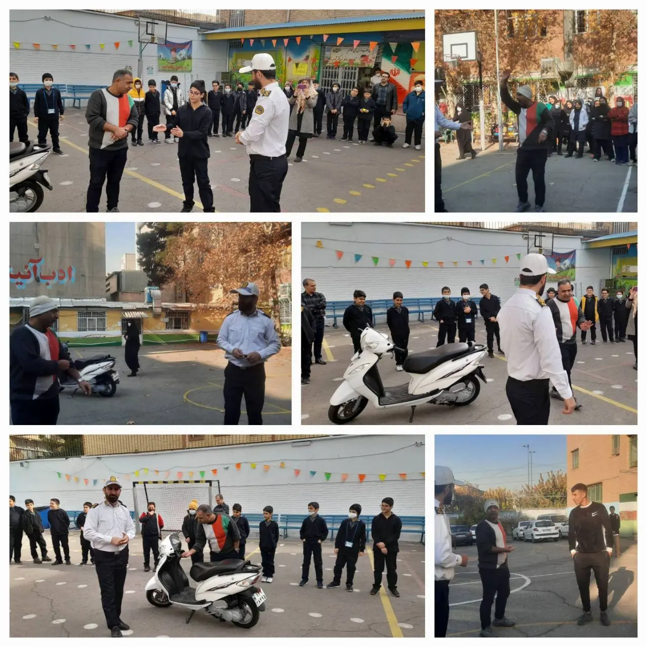 آموزش مفاهیم ترافیکی با اجرای تئاتر در مدارس منطقه ۸

