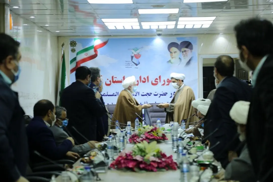  ابلاغ حکم مسئول حوزه نمایندگی ولی فقیه در بنیاد شهید وامور ایثارگران استان قم به مدیرکل بنیاد شهید وامور ایثارگران استان