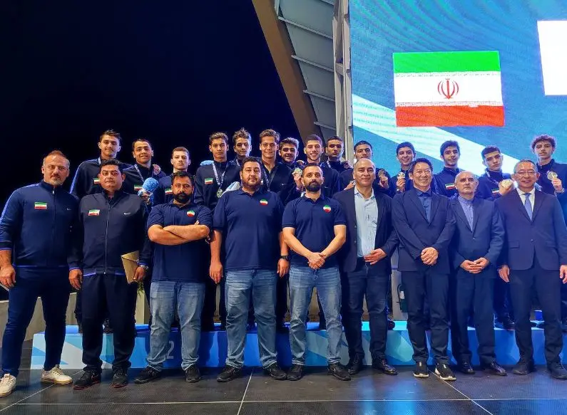 نایب قهرمانی پسران ایران در واترپلو جوانان آسیا