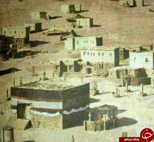 
قدیمی ترین عکس موجود از کعبه + عکس