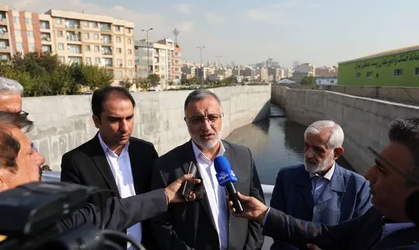 بهره برداری همزمان از پنج پروژه جمع آوری وهدایت آب های سطحی