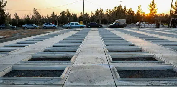 جزییات الگوی جدید قبور در سازمان بهشت زهرا (س)

