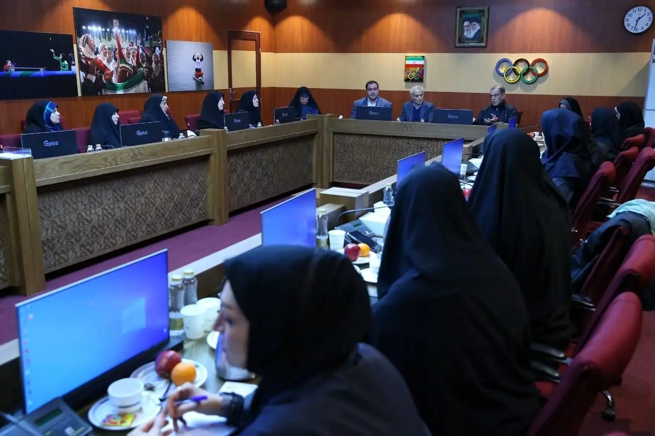 نشست هماهنگی مراسم تجلیل از تاثیرگذاران ورزش زنان برگزار شد