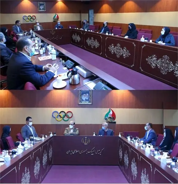 نخستین نشست کادر سرپرستی با فدراسیون های ووشو و تکواندو برگزار شد