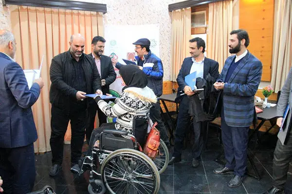 برگزاری تور گردشگری ویژه دبیران منطقهای کانون افراد دارای معلولیت در منطقه ۱۲