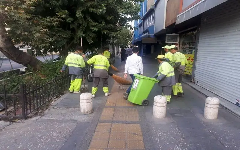 اجرای طرح جهادی نگهداشت شهر در قلب پایتخت
