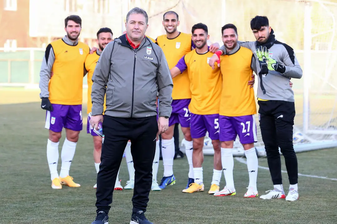 اعلام زمان برگزاری نشست خبری و تمرین ایران و امارات