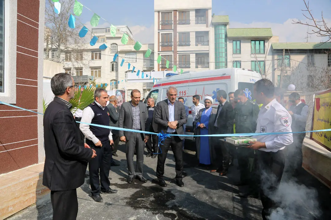 پایگاه  اورژانس سردار شهید حاج قاسم سلیمانی در منطقه چهار افتتاح شد 

