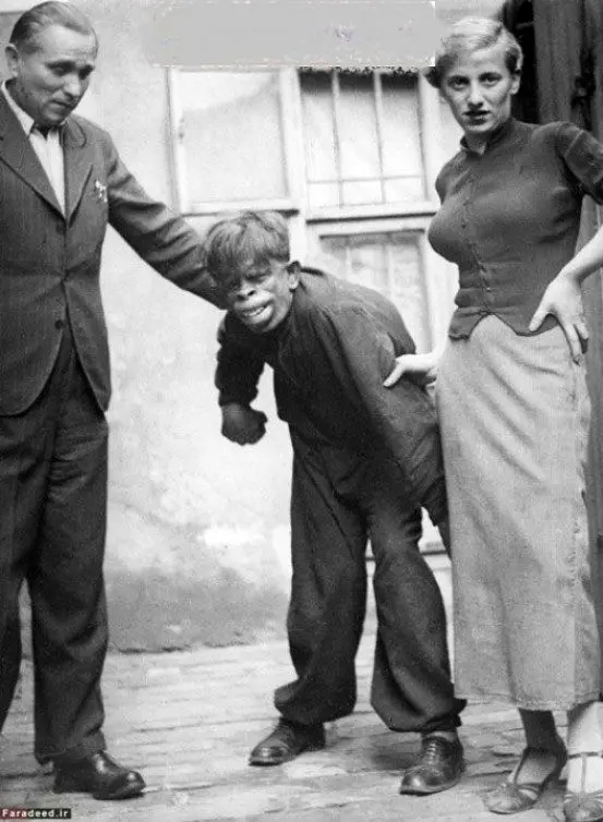 مَرد گوریل نما+عکس