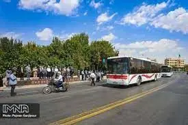 بهرهبرداری آزمایشی از نخستین اتوبوس برقی در اصفهان