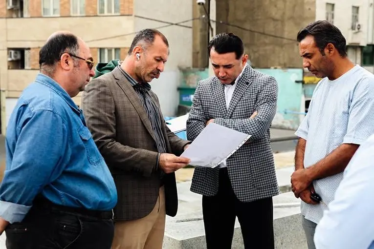 بازدید مدیرعامل سازمان نوسازی از میزان پیشرفت ابنیه های پروژه باغ راه حضرت فاطمه زهرا (س) 