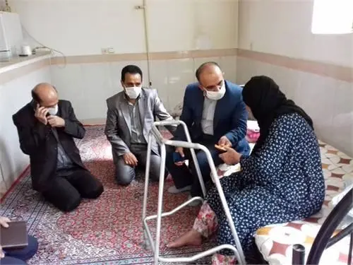 ملاقات مردمی مدیرکل کمیته امداد در شهرستان ورامین