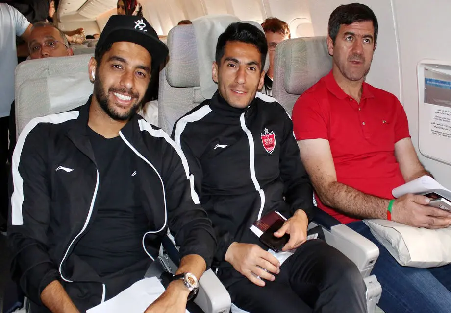 کاروان پرسپولیس راهی امارات شد