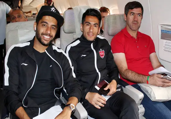 کاروان پرسپولیس راهی امارات شد