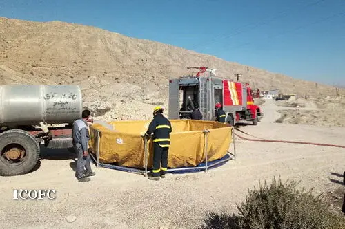 برگزاری مانور آمادگی در شرایط اضطراری و زلزله در مناطق عملیاتی زاگرس جنوبی