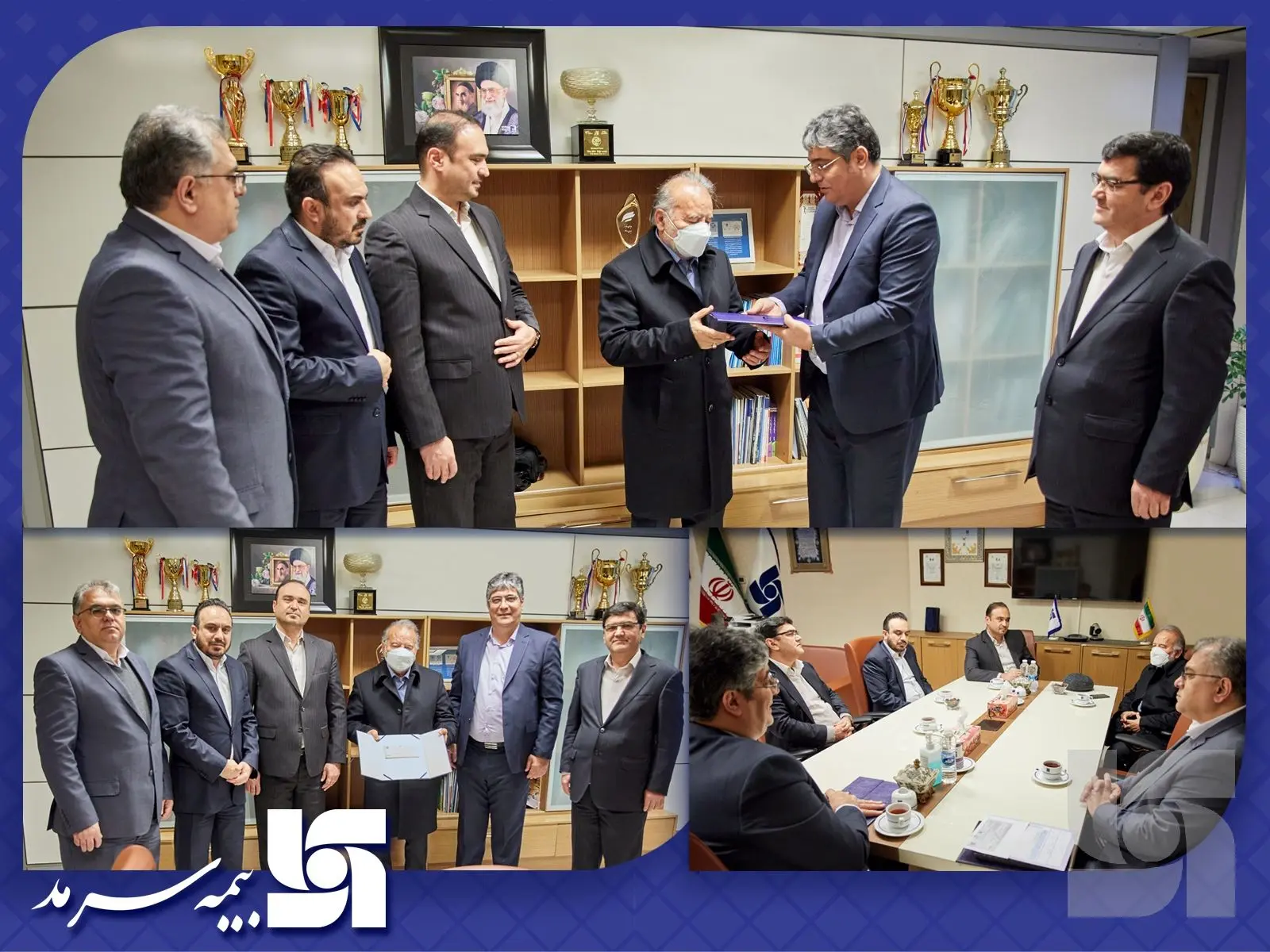 بیمه سرمد خسارت ۶۲ میلیارد ریالی گراند صنعت را پرداخت کرد

