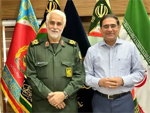 دیدار قائم مقام مدیرعامل در امور ستادی و مسئولیت های اجتماعی با مدیرکل بنیاد حفظ آثار و نشر ارزشهای دفاع مقدس خوزستان