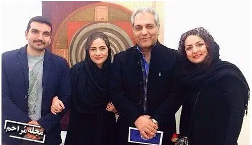 عکس همسر و فرزندان مهران مدیری 
