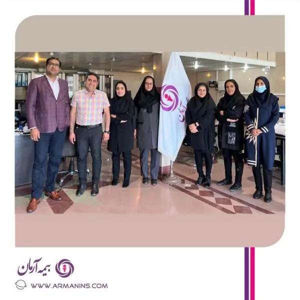 بازدید و جلسه هم اندیشی بیمه آرمان با نمایندگان شعبه یزد توسط معاونت بازاریابی و فروش 