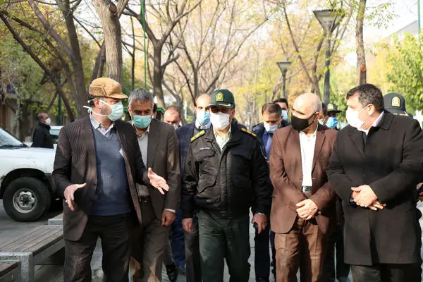 تقدیر از نیروهای خدمات شهری مستقر در محدوده بازار بزرگ تهران در منطقه 12